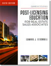 Postlicensing Education for Real Estate Sales Associates Textbook