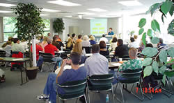 A real estate class in our classroom.