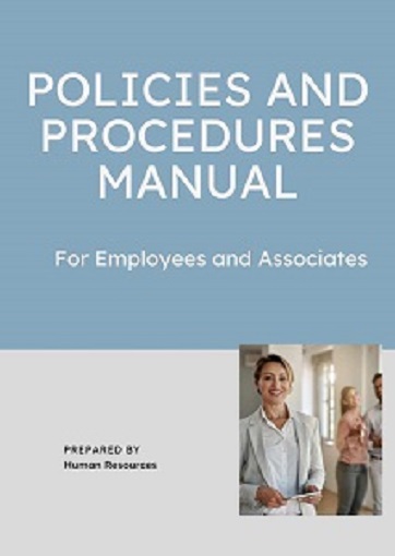 Policy and Procedures Manual Policy and Procedures Manual