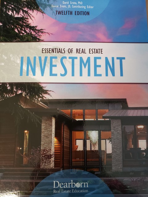 Essentials of Real Estate Investment