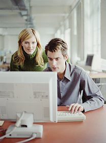 Printing license on computer